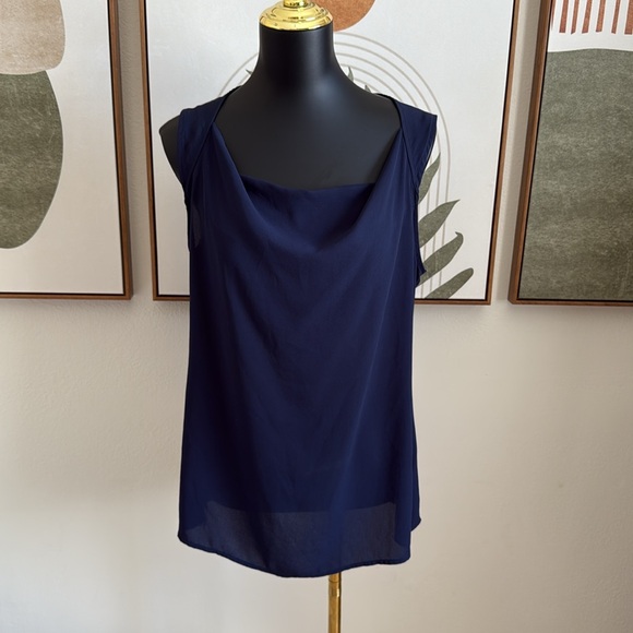 Ro & De Tops - 3/$10 Ro & De Navy Blue Women's Top